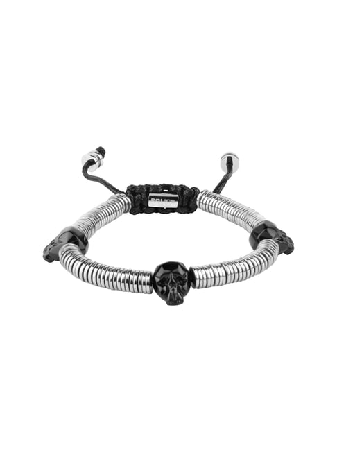 Police Silver-Plated Classic Bracelet for Men-picture-40