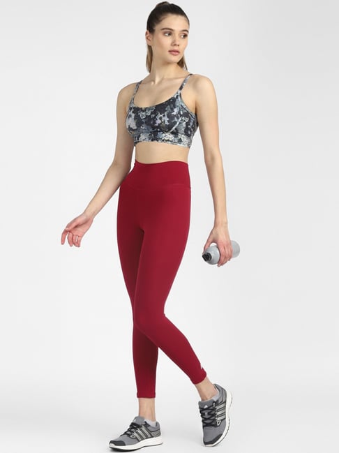 adidas Red High Rise Tights
