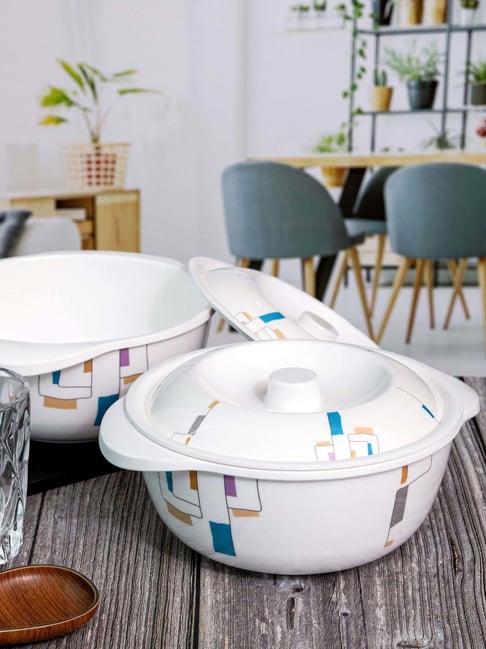 Servewell Cityscape Melamine 19 cm Serving Casserole (1.25 L) - Set of 4