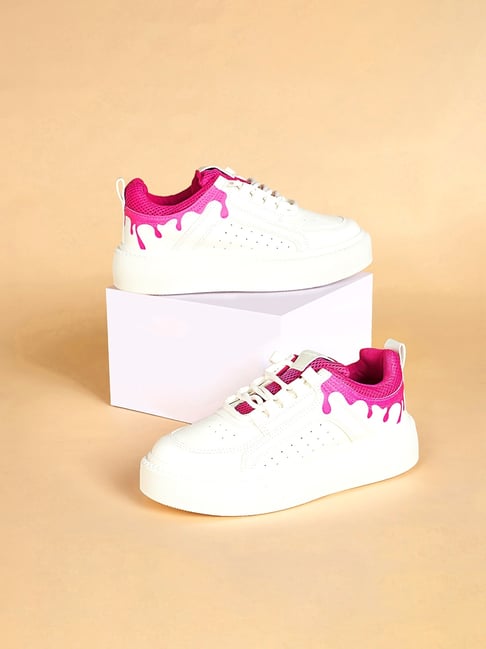 Forever Glam by Pantaloons Women's White Casual Sneakers-picture-37