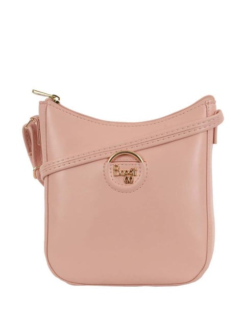 Baggit pink solid sling bag online