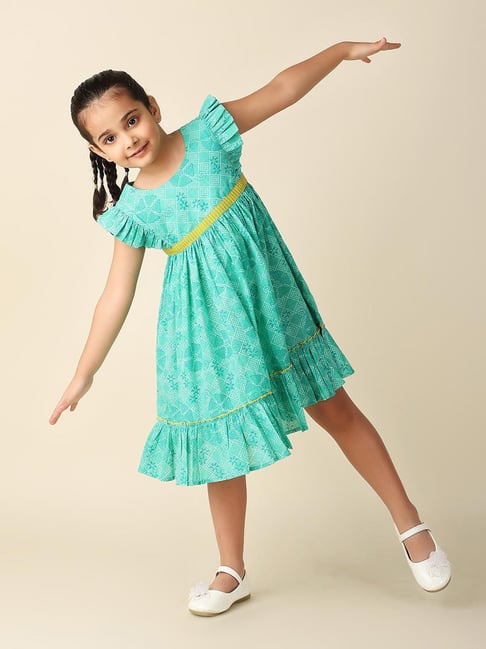 Mint green 2024 dress for kids