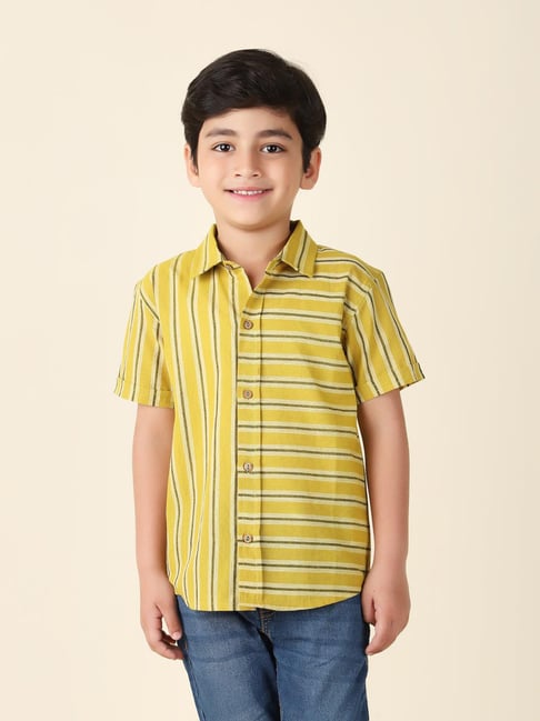 Fabindia Boys Multicolor Printed Shirt-picture-38
