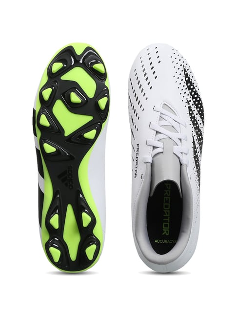 Buy Adidas Men's PREDATOR ACCURACY.4 FxG White Football Shoes for