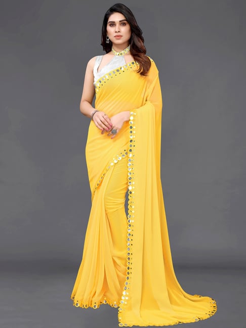 Genelia D'Souza's Yellow Saree Exudes Warmth On A Cold Winter Day