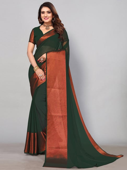 Sea Green And Maroon Color Patola Saree In Silk Fabric – Sankalp The  Bandhej Shoppe