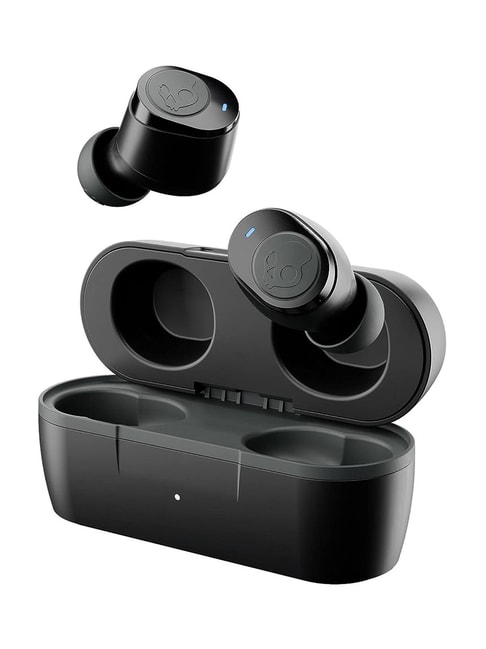 Skullcandy JIB 2 In-Ear Earbuds with Noise Isolating Fit, Find with Tile (Black, True Wireless)