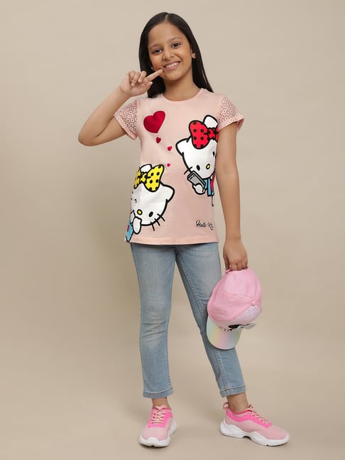 Hello Kitty By Kidsville Girls T-Shirt