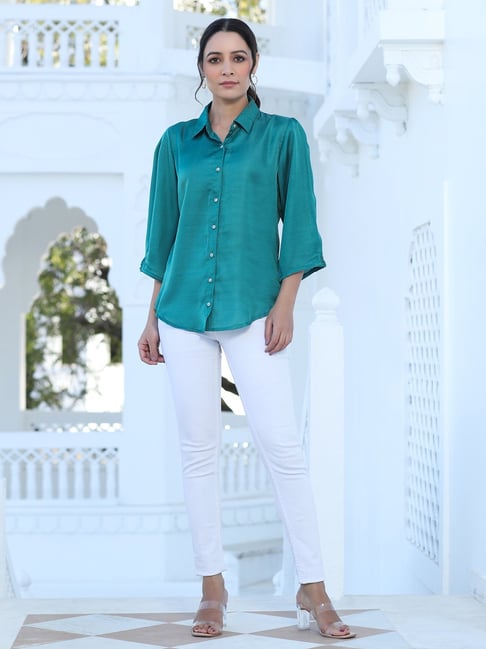Jaipuri Printed Kurtis Paint and Dupatta Set  Srishti Textile