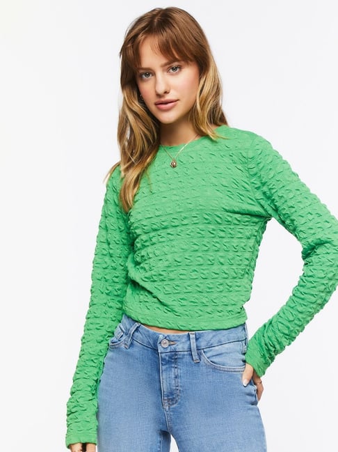 Forever 21 cheap green top