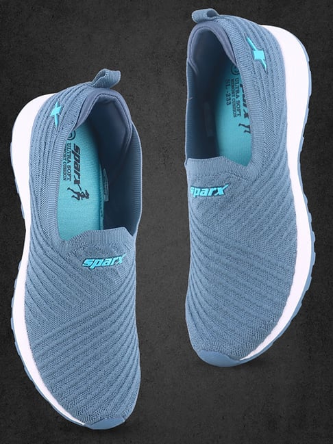 Walking Shoes Relaxo Ladies Footwear Design Sparx Women's Blue