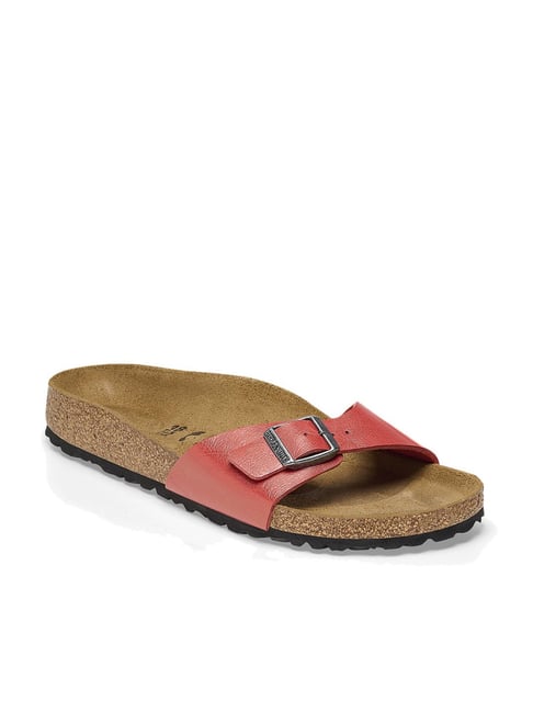 Birkenstock madrid red hot sale