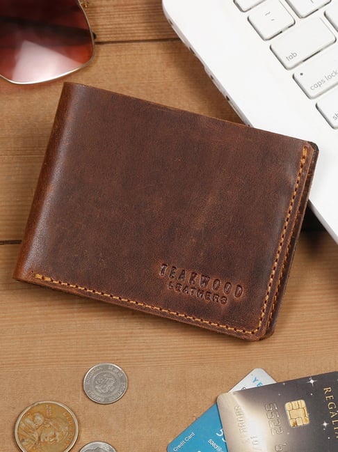 Buy Teakwood Leathers Brown Leather Card Holder at Best Price @ Tata CLiQ