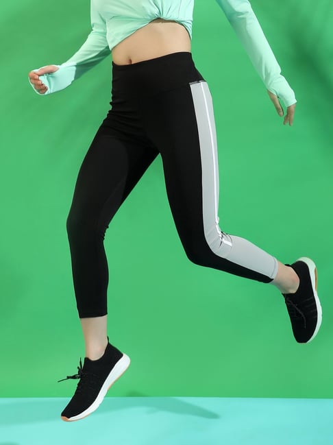 Black white Striped Legging – Gripx