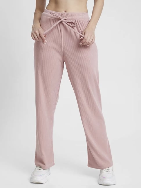 Spykar Pink Relaxed Fit Trackpants-picture-19