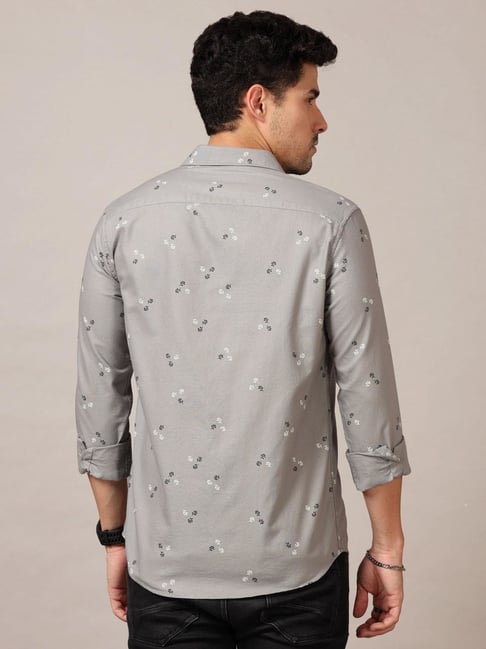 Charcoal Grey Checks Shirt – Bushirt
