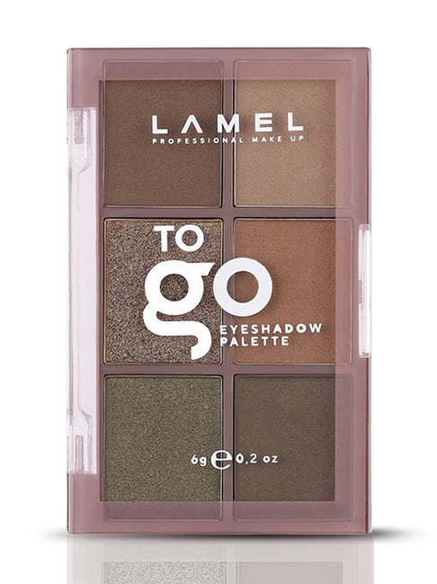 Lamel To Go Eyeshadow Palette 403 Cold Brown - 6 gm-image-24