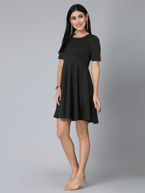 slim fit dress slacks Killstar Australia | Magica Green Skater Dress