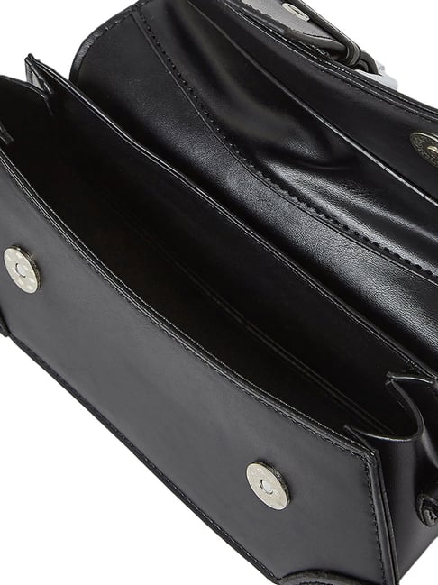 Buy Styli Black Printed Cross Body Bag at Best Price @ Tata CLiQ