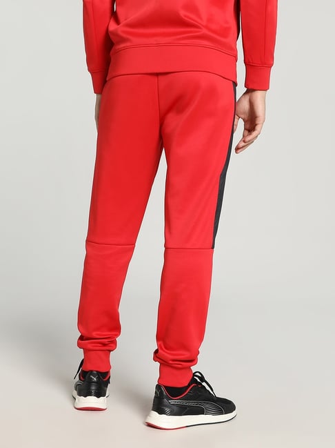 Puma clearance red joggers