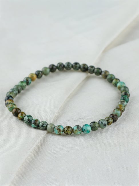 African Turquoise Hamsa Bracelet – Uplift Beads