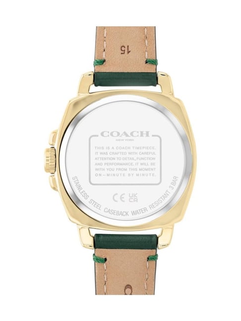 Coach boyfriend watch replacement strap hot sale