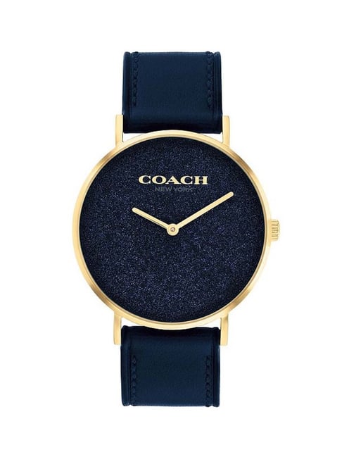 Coach leather 2024 watch price