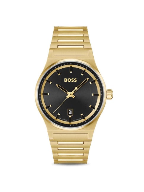 Hugo Boss Watch Mens Gold Buy Boss MGI-1514077 Candor Analog Watch