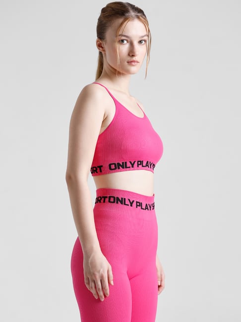 Buy Only Pink Sports Bra for Women Online @ Tata CLiQ