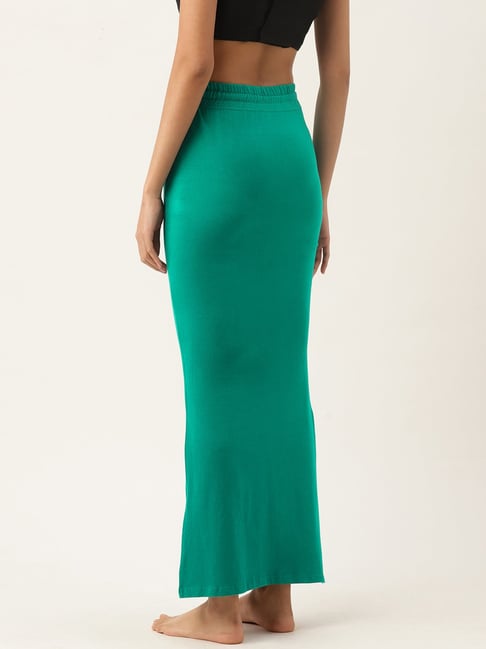 Buy Ms.Lingies Green Plain Saree Shapewear for Women Online @ Tata CLiQ