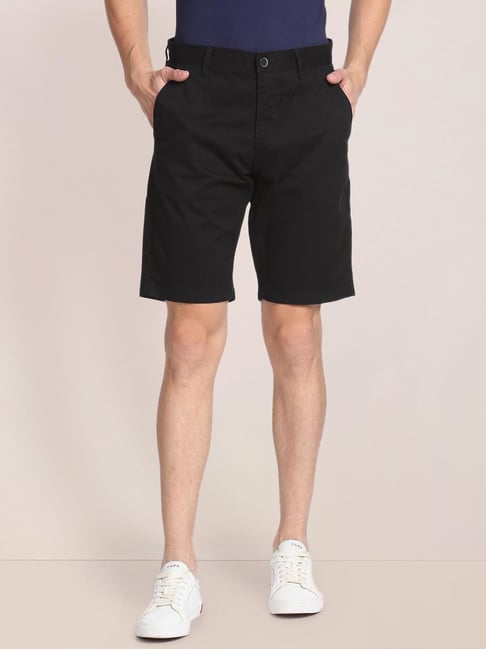 U.S. Polo Assn. Black Slim Fit Shorts-picture-20