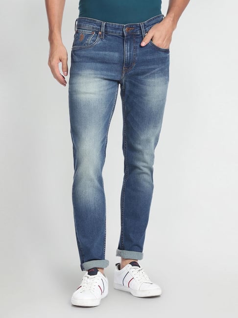 Polo Denim Dark Blue Slim Tapered Fit Jeans