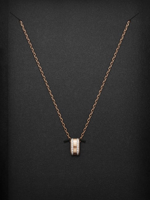 Buy Daniel Wellington Elan Lumine Rose Gold Necklace for Women