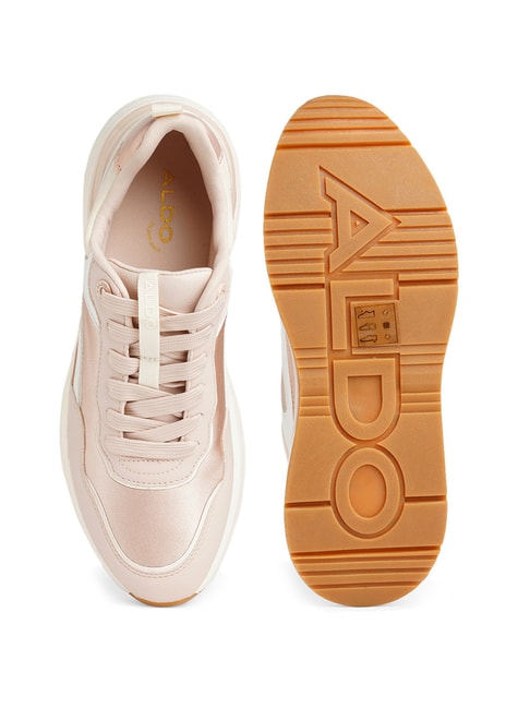 Buy Aldo ONIRASEAN710 Gold Women Synthetic Sneakers at Amazon.in