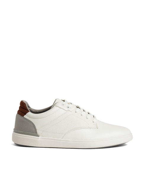 Buy ALDO Men White Solid Mid Top Sneakers - Casual Shoes for Men 7373904 |  Myntra