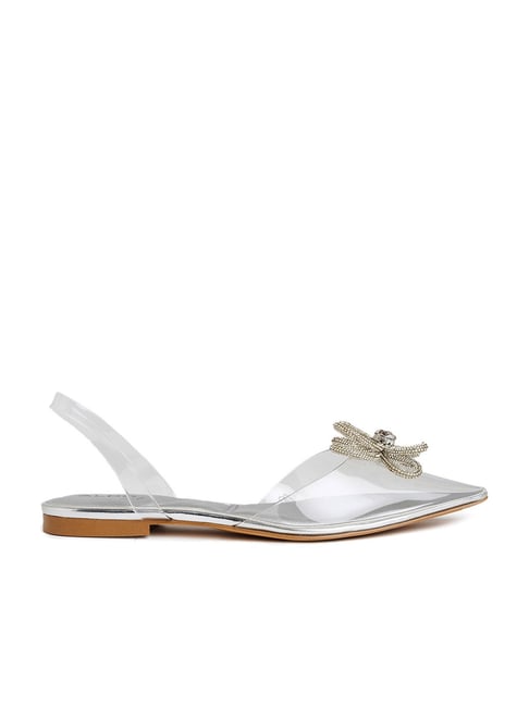 Buy Aldo Women's Silver Sling Back Sandals for Women at Best Price @ Tata  CLiQ