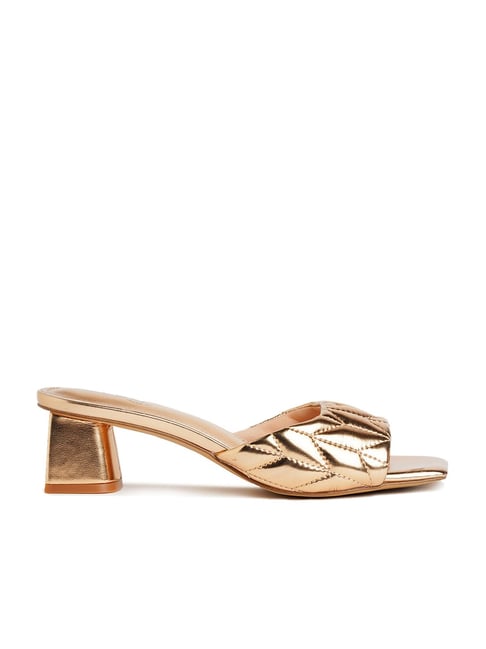 Enaegyn Champagne Women's Block Heels | ALDO US