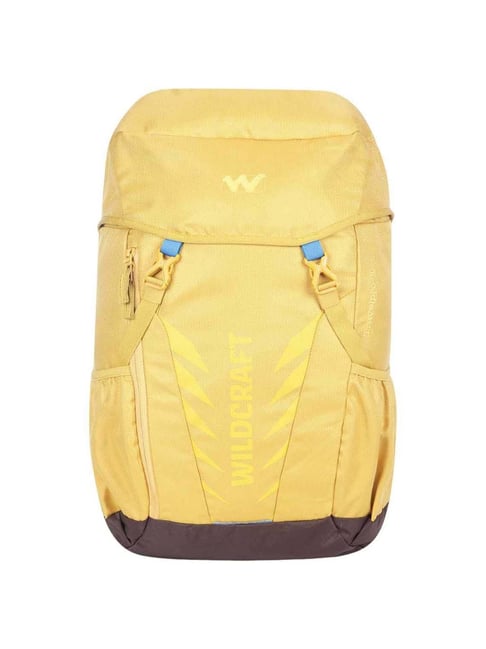 Wildcraft clearance yellow backpack