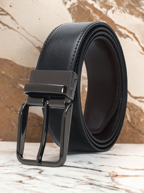 Buy Crusset Black Formal Belt for Men at Best Price @ Tata CLiQ