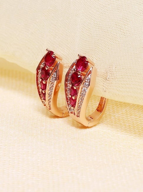 Buy 18k Gold Ruby Earrings, Red Stud Earrings, Wedding Earrings, Bridal  Earrings, Diamond Earrings, Birthstone Earrings, Men's Earrings Online in  India - Etsy | Red earrings stud, Stud earrings, Ruby earrings