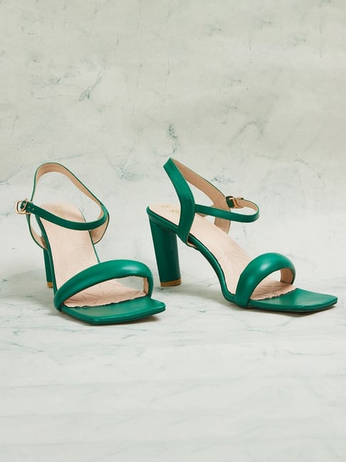 Green sandals 2025 for ladies