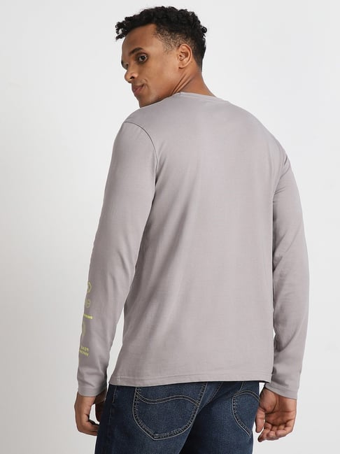 Buy Grey Shirts for Men by LEE COOPER Online | Ajio.com
