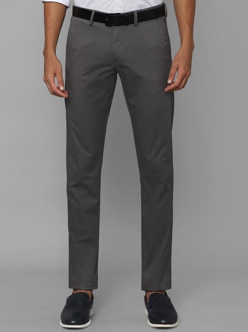 Buy Blue Trousers & Pants for Men by ALLEN SOLLY Online | Ajio.com