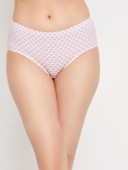 Buy Clovia White Printed Hipster Panty for Women's Online @ Tata CLiQ