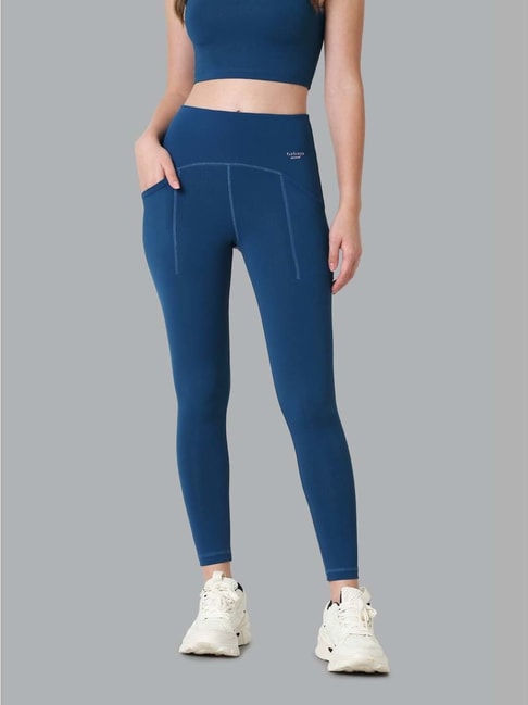 Women's Gym Leggings | Deep Blue | Sustainable Activewear – Scultura  Activewear