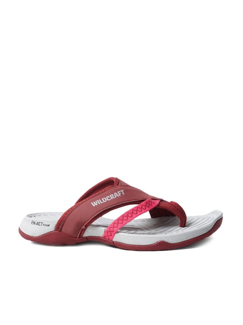 Buy Wildcraft Women s Blaze FF Maroon Flip Flops for Women at Best