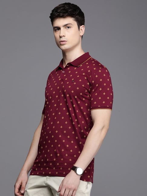 Buy Louis Philippe Green Cotton Slim Fit Embroidered Polo T-Shirts for Mens  Online @ Tata CLiQ