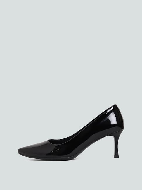 Buy Black Heeled Sandals for Women by Illimite Online | Ajio.com