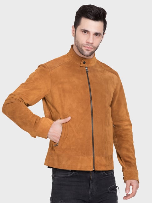 Justanned leather jackets best sale