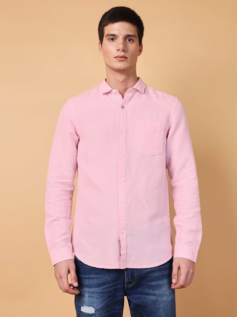 Wrangler clearance pink shirt